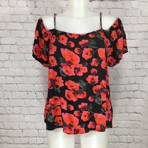 Billabong Floral Off Shoulder Top